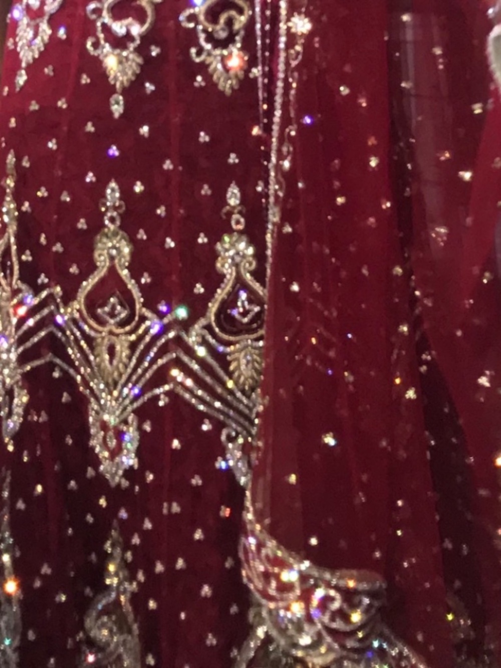 Heavy Indian Bridal Dress